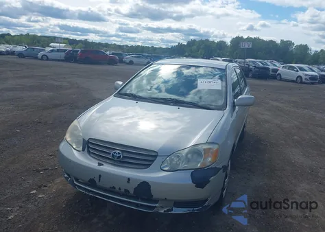 2004 Toyota Corolla Le из США, поврежденный, VIN 1NXBR32E24Z262380